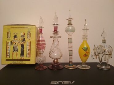 мед сестры: Эксклюзивные флаконы из Египта, стеклянные, ручная работа, были