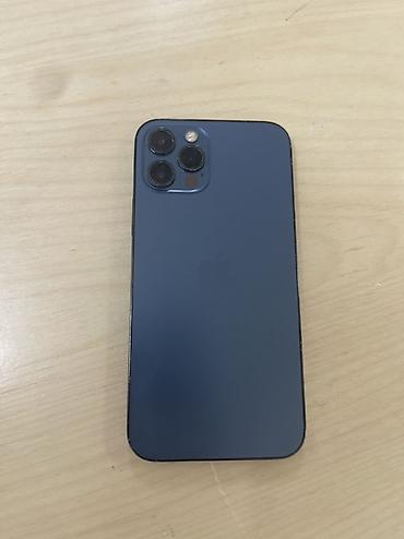 iphon 15 pro max: IPhone 12 Pro, Б/у, 256 ГБ, Pacific Blue, Защитное стекло, Коробка, 82 % — 2