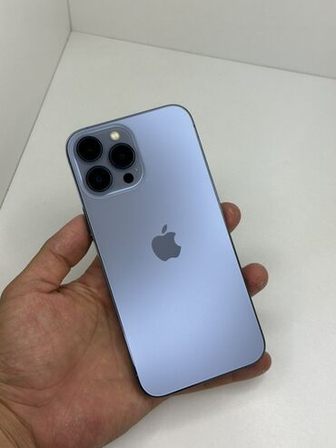 нотбук ош: IPhone 13 Pro Max, Колдонулган, 128 ГБ, Sierra Blue, 89 %