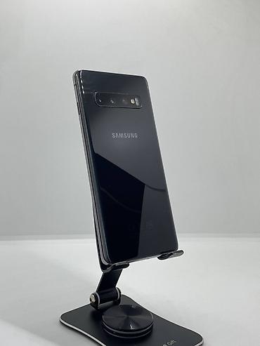 Уюлдук телефондор жана аксессуарлар: Samsung Galaxy S10, Колдонулган, 128 ГБ, түсү - Кара, 2 SIM — 3
