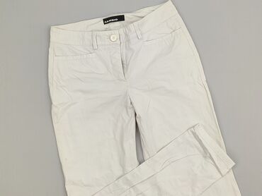CAMBIO, Material trousers for women, size S