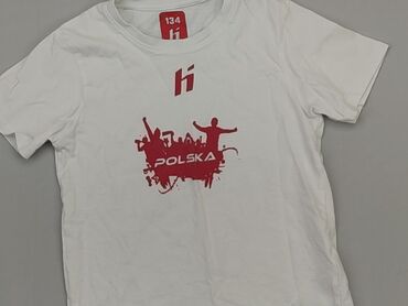 piżama pajacyk 128: T-shirt, 9 years, 128-134 cm, condition - Very good