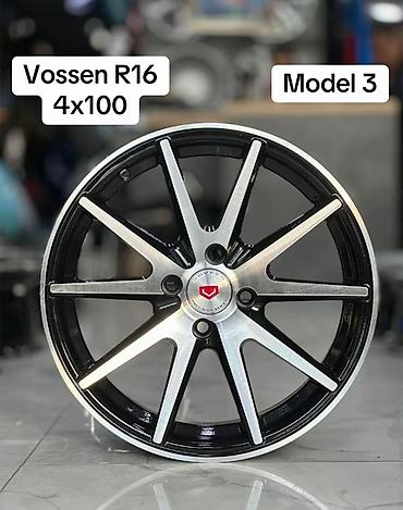 masın satısı: Yüngül lehimli disk kolleksiyası – Vossen və HRE - Vossen R14, bolt — 10