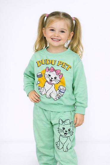 Комплекты одежды: Uşaq idman dəsti – “Friendly Family” printli - Komplekt: uzunqol — 6