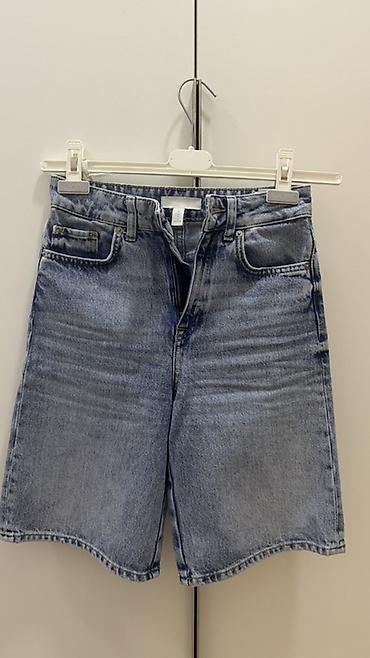 Qadın geyimləri: Şort, H&M, XS, rəng - Göy — 1