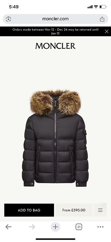 Jakne, kaputi i prsluci: MONCLER perijana jakna 5 6 godina Moze za devojcice i za decake Teget — 15