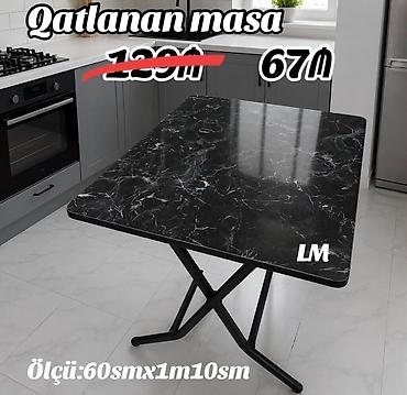 qatlanan stullar: Qatlanan MASALAR Yeni və sifarişlə Qiymət: 67₼ Çatdırılma — 1
