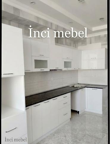 Ağ rəngdə, müasir dizaynlı mətbəx mebeli dəsti. - Parlaq ağ fasadlar lalafo.az -da Ağ rəngdə, müasir dizaynlı mətbəx mebeli dəsti. - Parlaq ağ fasadlar