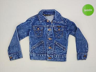 mk botki: Dziecięca kurtka jeansowa, 5-6 lat, 110-116 cm, Wrangler, stan - Idealny — 2