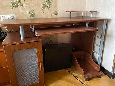 işlənmiş ofis stolu: Kompüter masası, İşlənmiş, MDF — 2