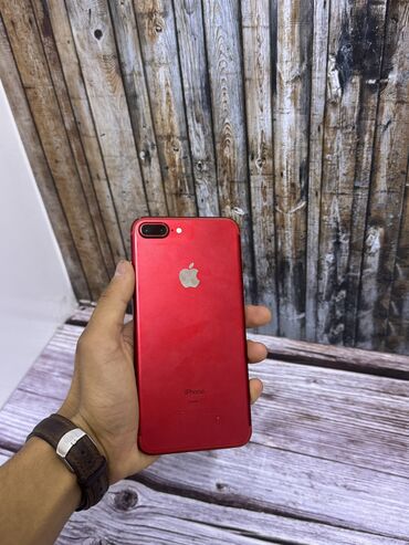 ноутбук майкрософт: IPhone 7 Plus, Б/у, 128 ГБ, Красный, Чехол, 82 %