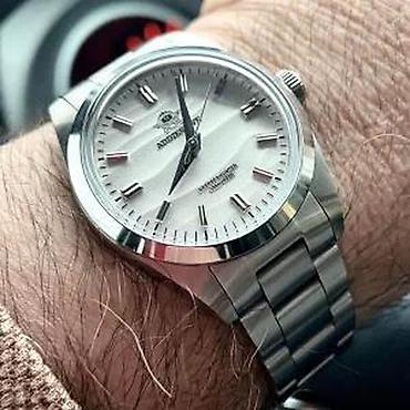 Ručni satovi: ADDIESDIVE AD2030 - 36mm - Bela - Seiko VH31 - MechaQuartz Potpuno — 12