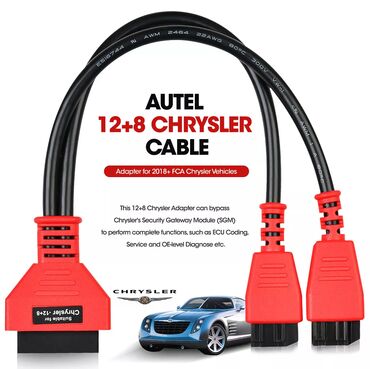 Alati za automobile: OBD2 kabel za FIAT / ALFA 12+8 Bypass adapter Chrysler OBD2 kabel za — 22