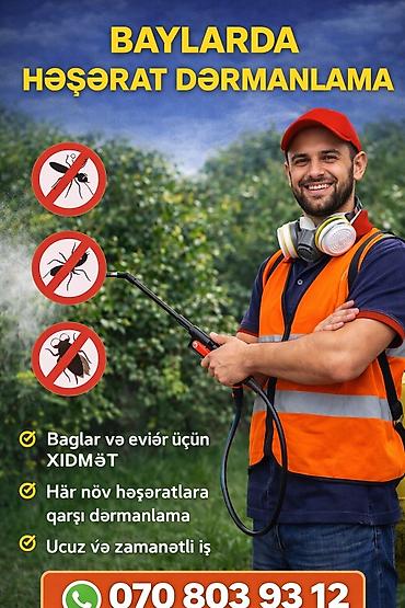 esvicin sprey: Dezinfeksiya və həşərat dərmanlama xidməti - Ev, ofis və müxtəlif — 3