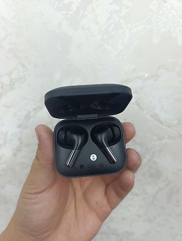 блютуз колонки: Беспроводные вакуумные наушники, Apple, Airpods Pro 3, Б/у — 1