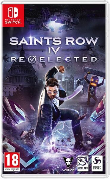 Oyun diskləri və kartricləri: Nintendo switch saints row 4