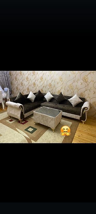 en ucuz perde: Künc divan yeni qonaq otağı mebeli — 1