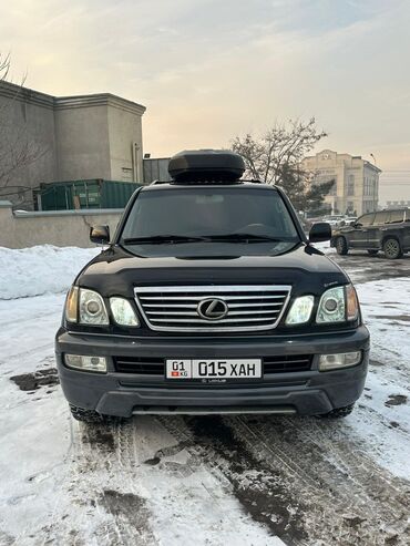 лесуз 470: Lexus LX: 2004 г., 4.7 л, Автомат, Газ, Внедорожник