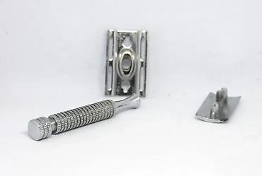 Ostali antikviteti: Vintage Star Safety Razor BRITISH MADE brijač 1940/ 50. Izuzetno — 7