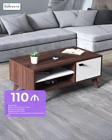 Dördbucaq masa, Açılmayan, Təkərsiz, Teksturalı laminat