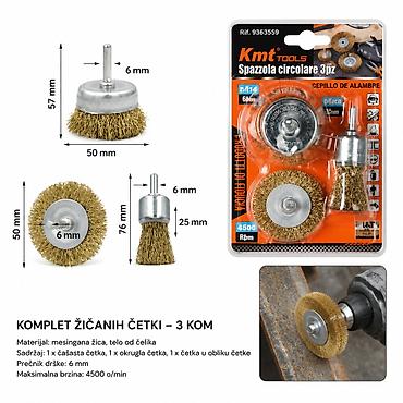 KMT Olovka četka šipka činija šipka set A 9363559 Komplet žičanih