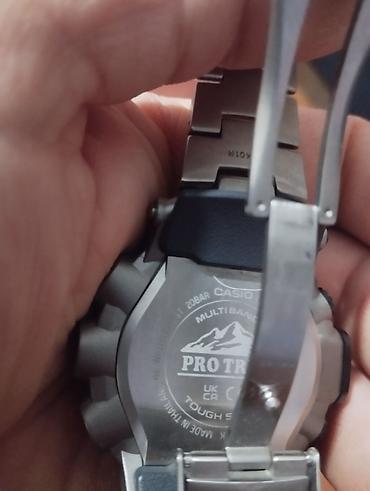 sensor saatlar: Casio Pro Trek kişi rəqəmsal saatı - Model xətti: Casio Pro Trek Y — 5