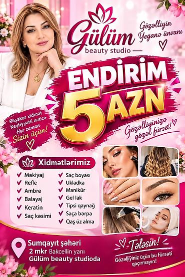 gul səbəti: Qadın saç ustaları | Saç kəsimi — 1