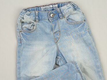 jeans pl: Spodnie jeansowe, 12-18 m, stan - Dobry