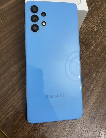 samsung a6 2018: Samsung Galaxy A32, 64 GB, rəng - Mavi, İki sim kartlı