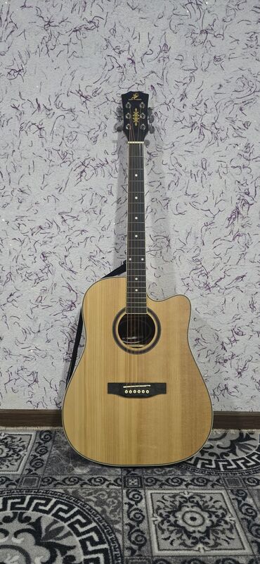 Гитары: Акустическая гитара не битый не крашеный не сломанный нетрешенный всё — 9