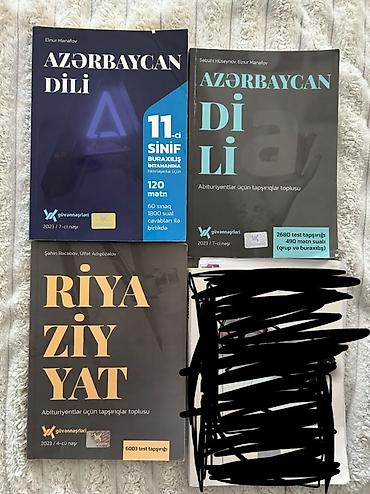 Книги и журналы: Dərs vəsaitləri toplusu – Güvənnaşrları (2023 nəşrləri) 1) Azərbaycan — 1