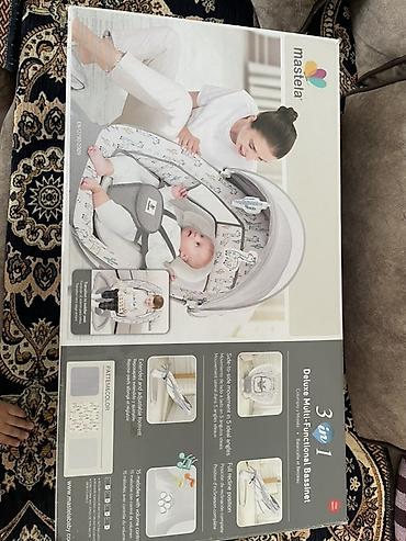 mebel kreditle: Mastela 3-in-1 Deluxe Multi-Functional Bassinet – beşik/laylay-kreslo — 1