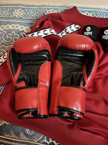 лыжные формы: Набор для бокса/кикбоксинга: - Боксерские перчатки Everlast, красные — 3