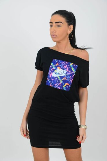 Haljine: 1 za 1700, 2 za 2500
Dužina 95 cm turski bruseni pamuk sa elastinom — 18