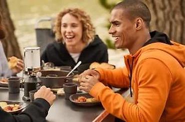 Oprema za kampovanje: CRIVIT gasna kamping lampa - Tip goriva: butan (za kartuše tipa 200 — 12