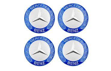 prekrivac za auto protiv leda: MERCEDES-plastificirane nalepnice za felne-set od 4 komada MERCEDES