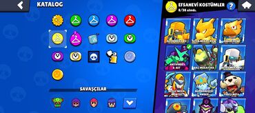 tek pencek: Brawl Stars oyunu üçün zəngin hesab: salam hesab satılır 30 manat yəni