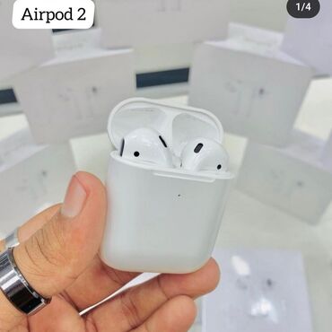 airpods 2 2: Вкладыши, Apple, Новый, Беспроводные (Bluetooth), Классические