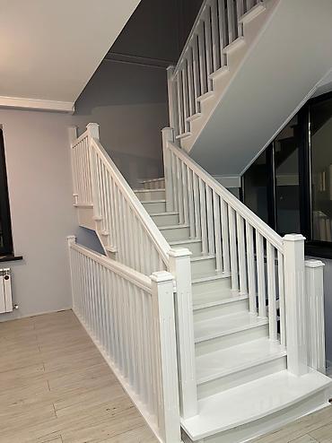 Обшивка лестниц: Сапатуу тепкичтерди жасайбыз шпондолгон фанер менен байланышыныздар! — 19