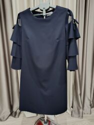 женское платье из вельвета: Вечернее платье, Классическое, Короткая модель, С рукавами, 2XL