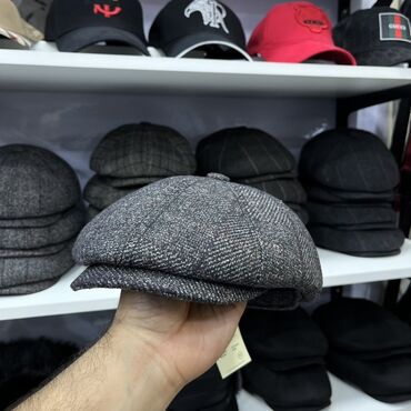 Комплекты одежды: Klassik “newsboy/flat cap” papaqları - Stil: 8 panelli klassik