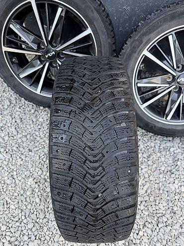 Шиналар жана дисктер: Комплект зимних колес на дисках KIA - Шины: Michelin (шипованные) — 3