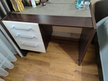 Спальные гарнитуры: Спальный гарнитур, Б/у, Двуспальная кровать, С матрасом, Тумба, Дерево, Самовывоз, цвет - Бежевый — 7