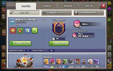Tank: Clash of Clans hesabı – full hesab İD: #LR8VR2YRJ Xüsusiyyətlər: - — 9