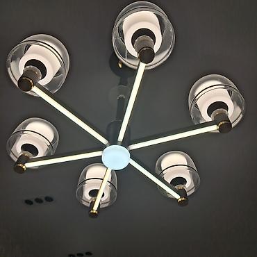 Led çilçıraqlar: Led Çılçıraq, 4 və daha çox lampa — 1