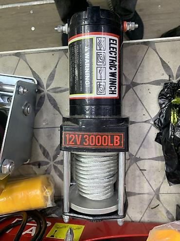 Аксессуарлар жана тюнинг: Электрическая лебёдка 12V 3000 lb - Тип: электрическая лебёдка с — 2