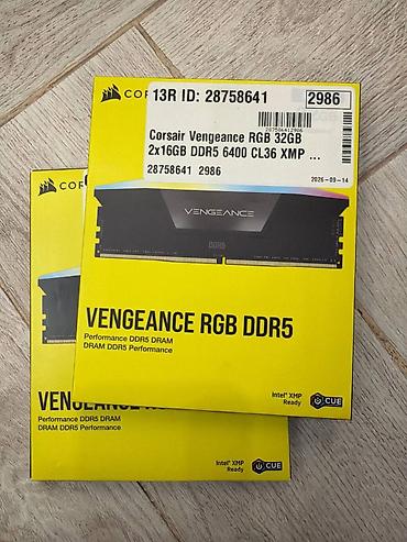 epson l3060: Оперативная память (RAM) для ПК, Новый, Corsair, 32 ГБ, DDR5, 6400 МГц — 1
