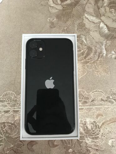 sadə telefon zəngləri: IPhone 11, 64 GB, Qara, Face ID