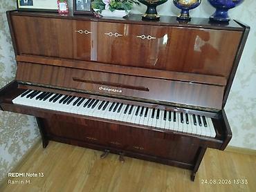 elektron pianolar: Mingəçevirdədir Upright pianino – “Фантазия” modeli - Korpus: parlaq — 1