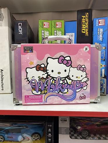 кейсы для визажистов: Детский набор косметики в чемоданчике Hello Kitty / Makeup. Яркий — 2